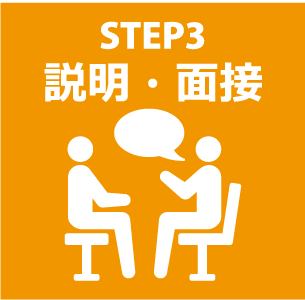 STEP3 説明・面接